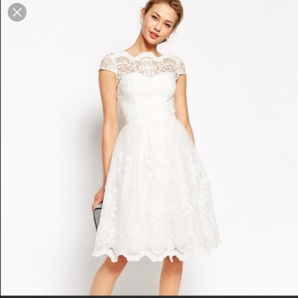 NWT | Chi Chi London Lace Wedding Dress
